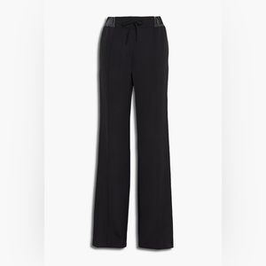 Valentino Silk Straight Leg Pants